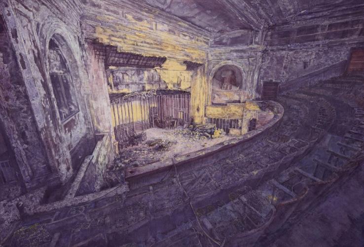 入圍全國(guó)新文藝群體美術(shù)作品展水彩作品