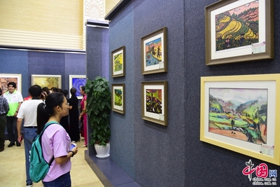 普洱市第三屆“茶花獎”展演美術書法攝影展 文藝創(chuàng)作之花綻放